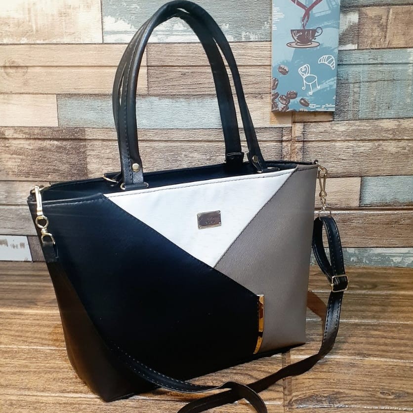 3 Color Black-Gray-White Premium Bag